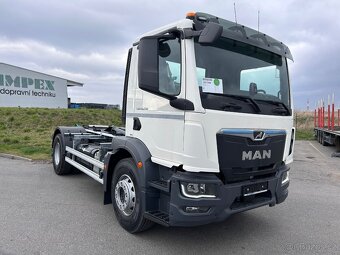 MAN TGM 18.290 4x2 BL + hákový nosič kontejnerů Technocar - 2