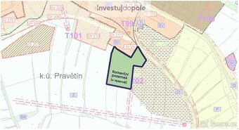 Prodej komerčního pozemku 12 700 m², Vimperk - Pravětín - 2