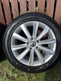 Volkswagen alu kola 19" s zimními pneu Bridgestone Blizzak  - 2