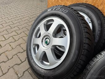 Alu kola Škoda 5x100 r15 - 2