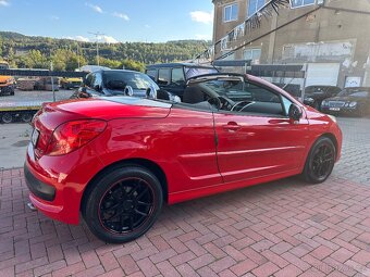 Peugeot 207cc cabrio 1.6i 88kw, po servise , 2009 - 2