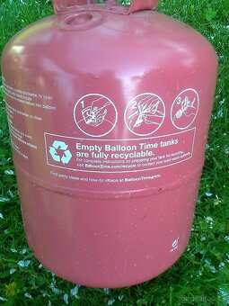 Helium tank na párty, - 2