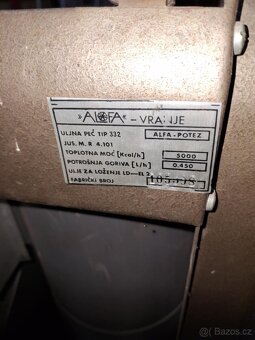 Kamna Alfa Potez - 2