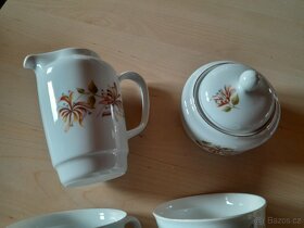 Sada retro hrnků s konvičkou - 2