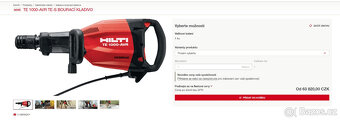 Hilti TE 1000-AVR TE-S bourací kladivo - 2