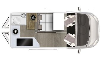 KARMANN MOBIL DUNCAN 545 TOP CENA - PŘEDVÁDĚCÍ VOZIDLO - 2