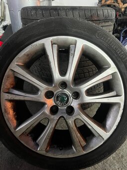 Originál Alu octavia rs2 r18 - 2