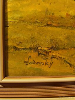 Obraz ,malíř Sadovsky - 2