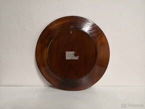 Nastenny drevený tanier - 2