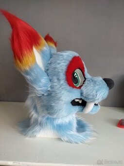 fursuit (hlava, packy s liningem, ocas) - 2