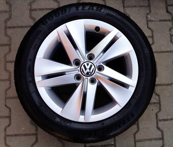 Alu kola originál Volkswagen Golf, Touran, Caddy 5x112 R16 - 2