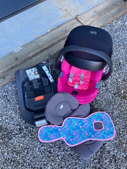 Autosedačka Cybex Aton 5 + isofixová báze - 2