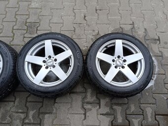 Letní obutí Ford 16" ALU + 205/55 R16 zánovní pneu - 2