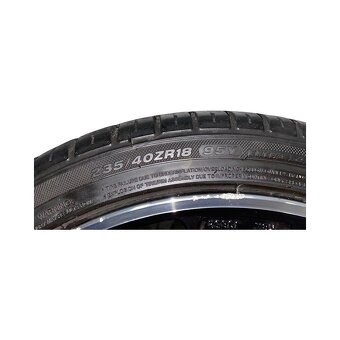 ALU kolo černé 18" 8J ET45 + letní pneu Goodride 235/40/R18 - 2