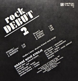 Krásné Nové Stroje – Rock Debut 2 (EP) - 2