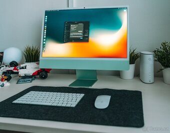 iMac M4 - 8CPU/8GPU, 16GB RAM, 256GB SSD + 2TB SSD, záruka - 2