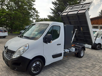 Renault Master 2,3 DCi,sklápěč,tažné3,5t,tupláky,57.000km - 2