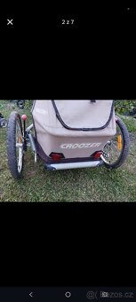 Odpružený vozík za kolo Croozer plus příslušenství - 2