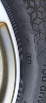 Alu kola 5x112 16" se zimním pneu 205/55R16 - 2