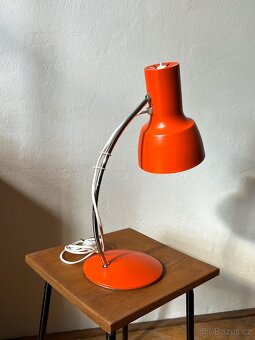 Oranžová lampa Napako – originál, Josef Hůrka - 2