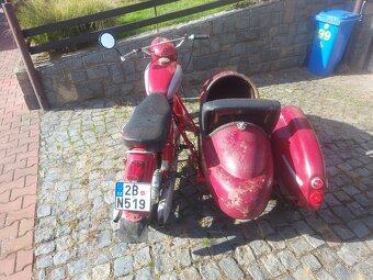 Jawa 250 se side velorex - 2