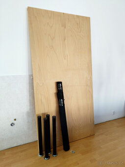 Deska vláčky mašinky 250cm x 125cm + nohy - 2