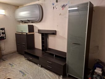 obývací stěna Black Red White - 2