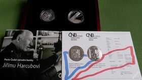 Sada Ag medaile a 200 Kč 25. výročí 17. listopadu 1989 - 2