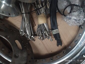 Drátěná kola Triumph Bonneville - 2