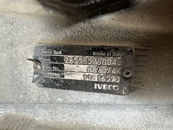 Převodovka Iveco eurocargo. - 2