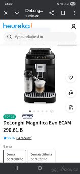 Kávovar Delonghi Magnifica evo - 2
