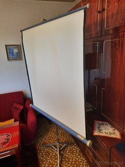 Promítací plátno Simplex 123/123cm  Nové - 2