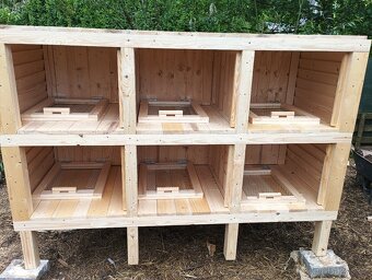 Dřevěné králíkárny a kurníky - 2