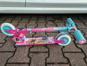 Koloběžka Barbie, skládací - 2