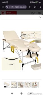 Masérské lehátko nové ne používané - 2