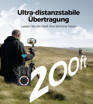 Bezdrátové mikrofony MAILANGSHI - 2