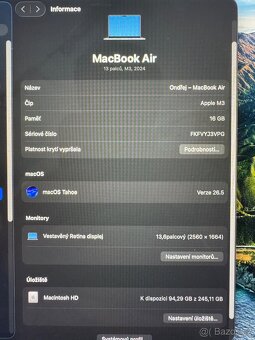 MacBook Air 13” M3 2024 - 2