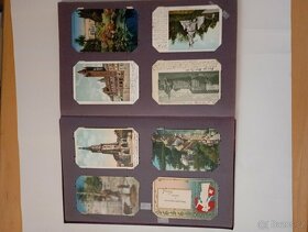 Album starých pohlednic -Švýcarsko + Monte Carlo - 2