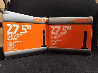 Duše na kolo o průměru 27.5" - 2
