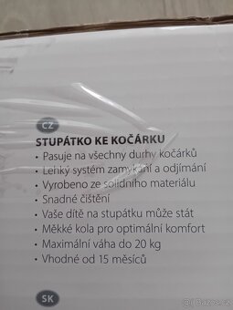 ZOPA univerzální stupátko ke kočárkům - 2