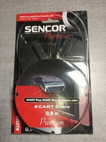 Nový Scart Kabel Sencor Premium + zdarma redukce - 2