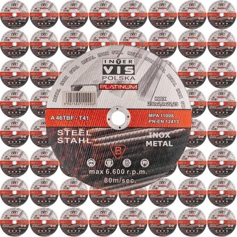 Kotouče řezné na kov a nerez 230x2.0mm - 2