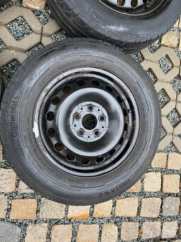 4x disky Vito / Viano 5x112 R16, C letní pneu 80% - 2