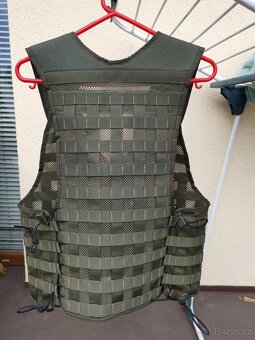 taktická vesta ačr vojenská neprůstřelná molle airsoft - 2