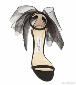 👠Dámské lodičky Jimmy Choo Aveline 100 Bow TOP Stav 10 z 10 - 2
