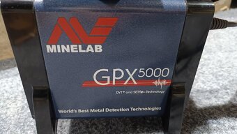 Minelab GPX5000 nový detektor kovů - 2