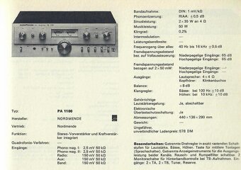NORDMEDNE PA-1100 STEREO AMPLIFIER - 2