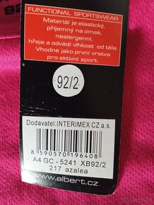 Nové dívčí termotričko vel. 92 - 2