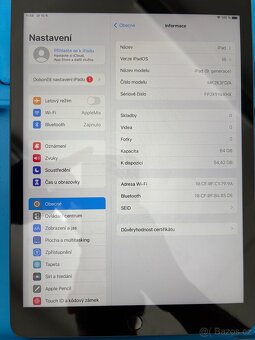 Apple iPad 10,2” (9. Generace) 64Gb - 2
