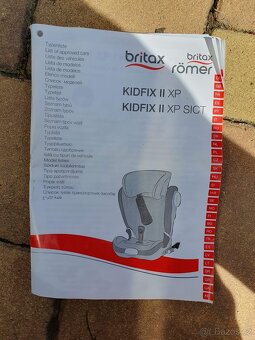 Dětská autosedačka Britax KIDFIX II XP SICT - 2